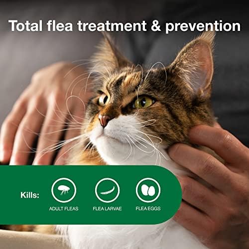 יתרון השני וטרינר חתול גדול-טיפול פשפשים מומלץ & מגבר; מניעה | חתולים מעל 9 קילו. / אספקה של 6 חודשים